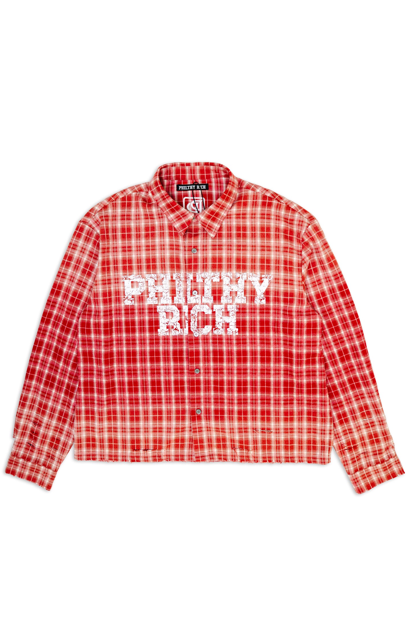 PhilthyRich Flannel - Red