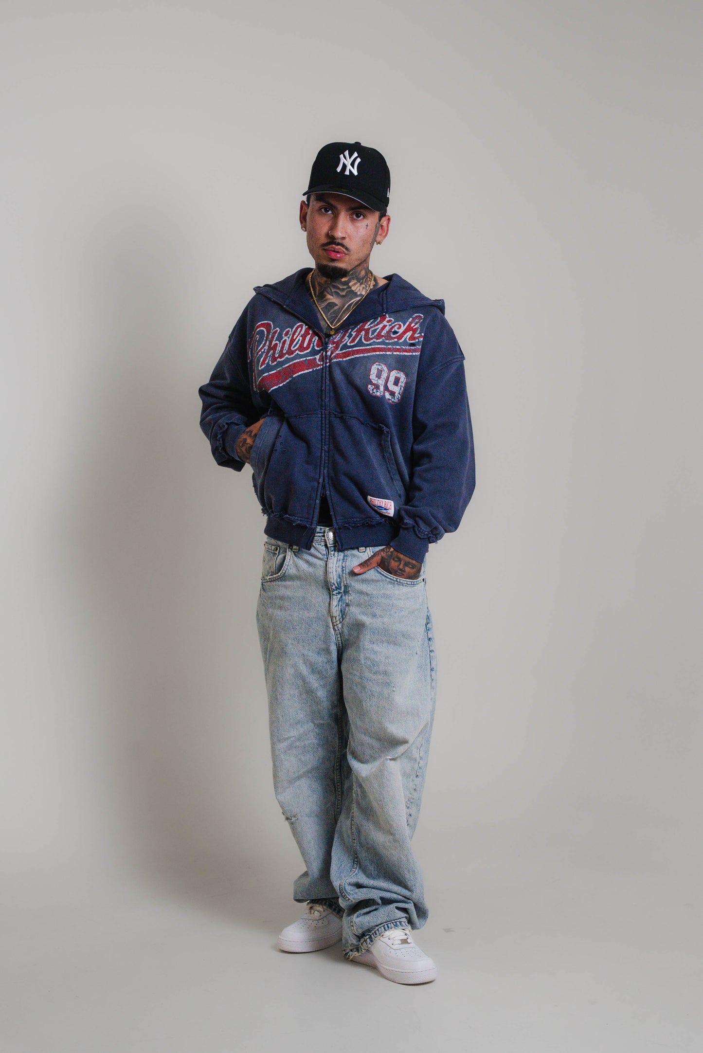 PhilthyRich Hoodie - Blue