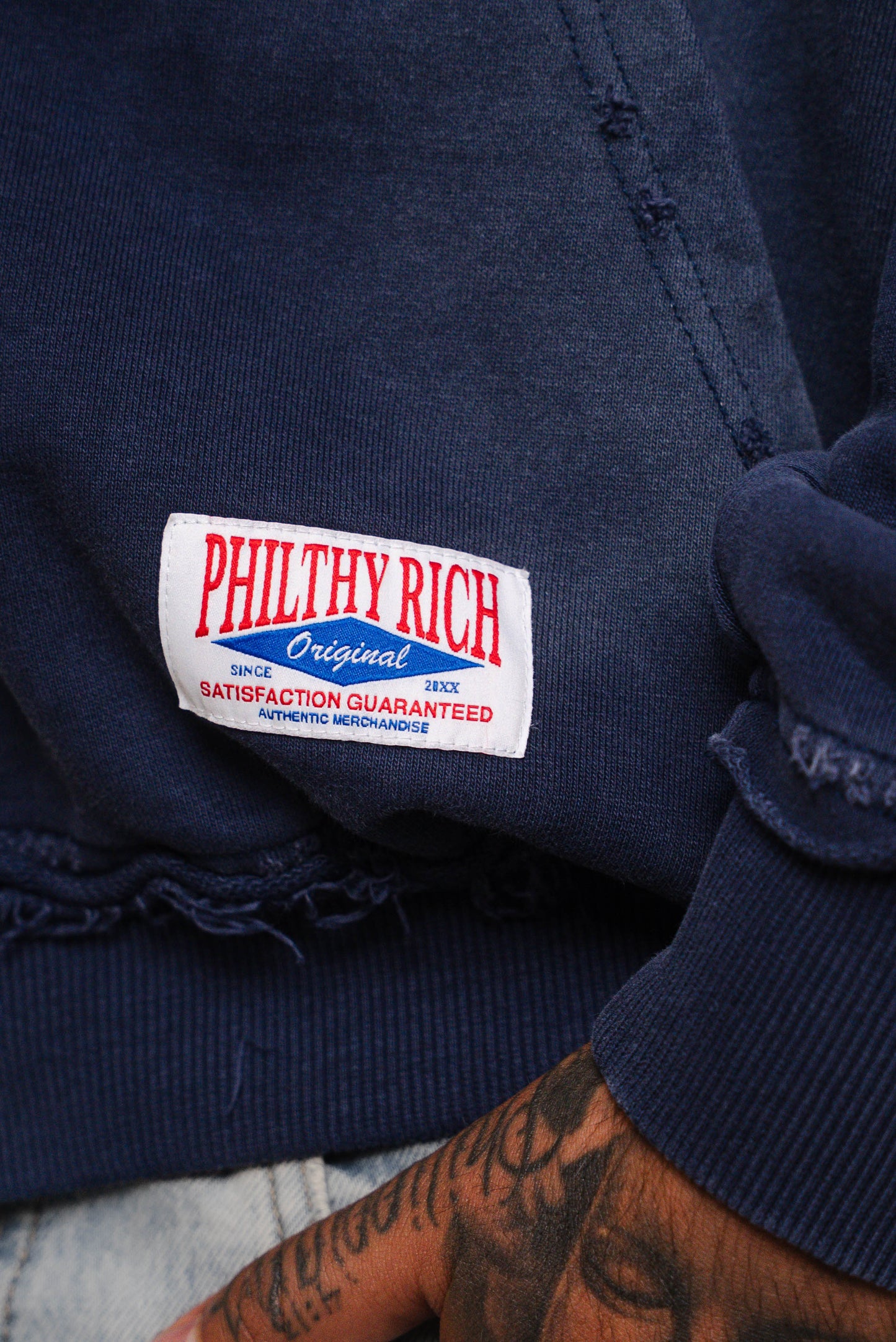 PhilthyRich Hoodie - Blue