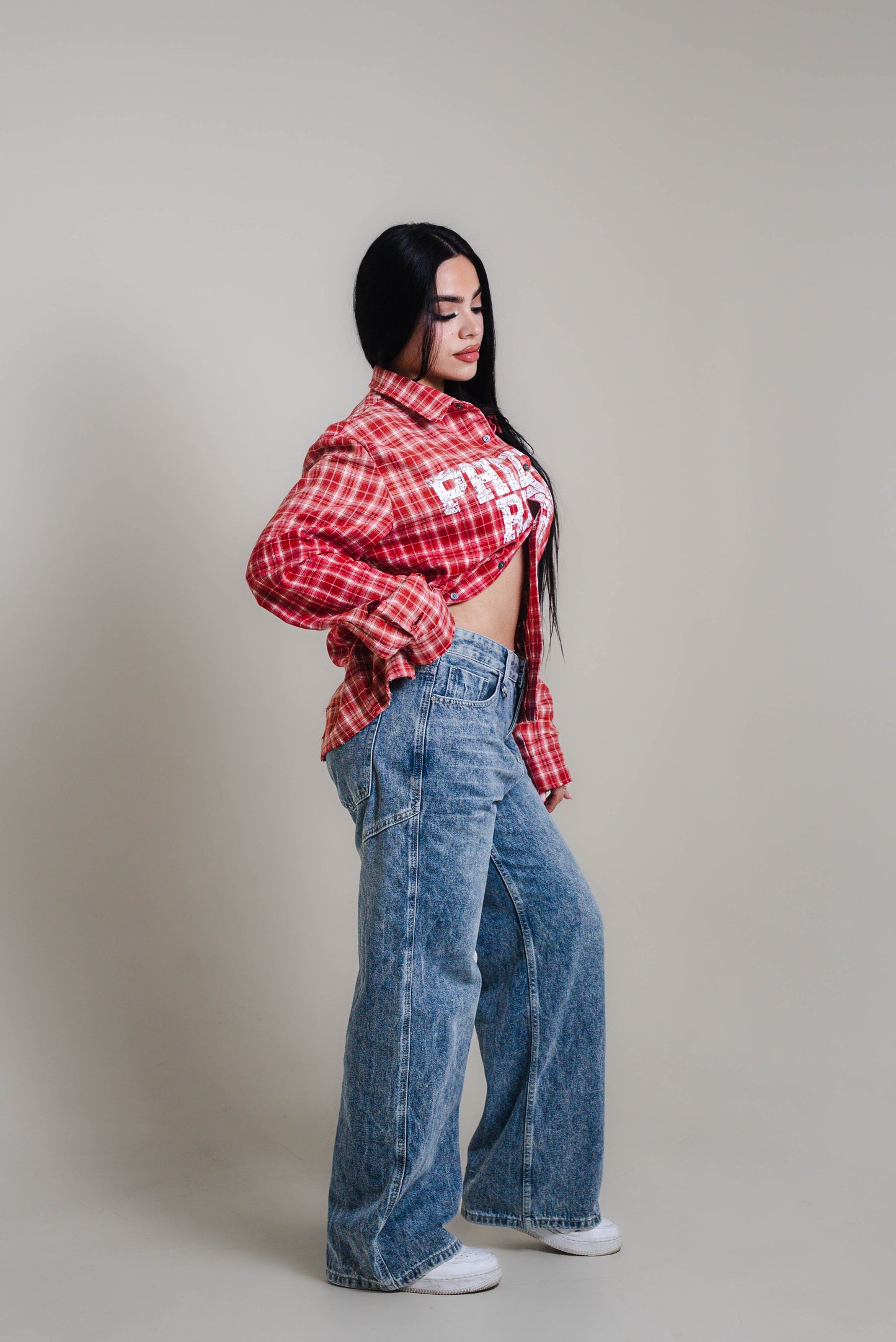 PhilthyRich Flannel - Red