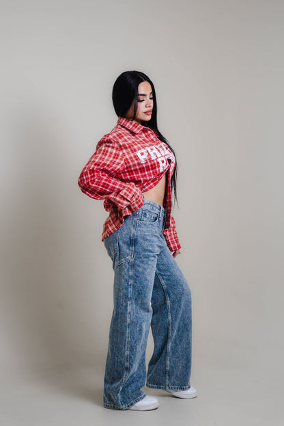 PhilthyRich Flannel - Red