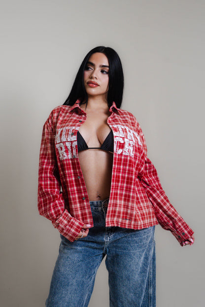 PhilthyRich Flannel - Red