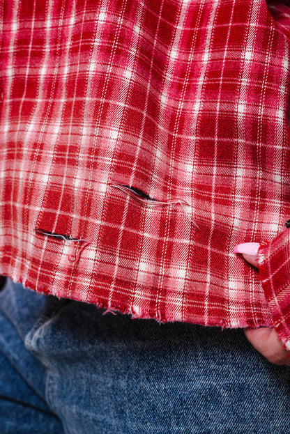 PhilthyRich Flannel - Red