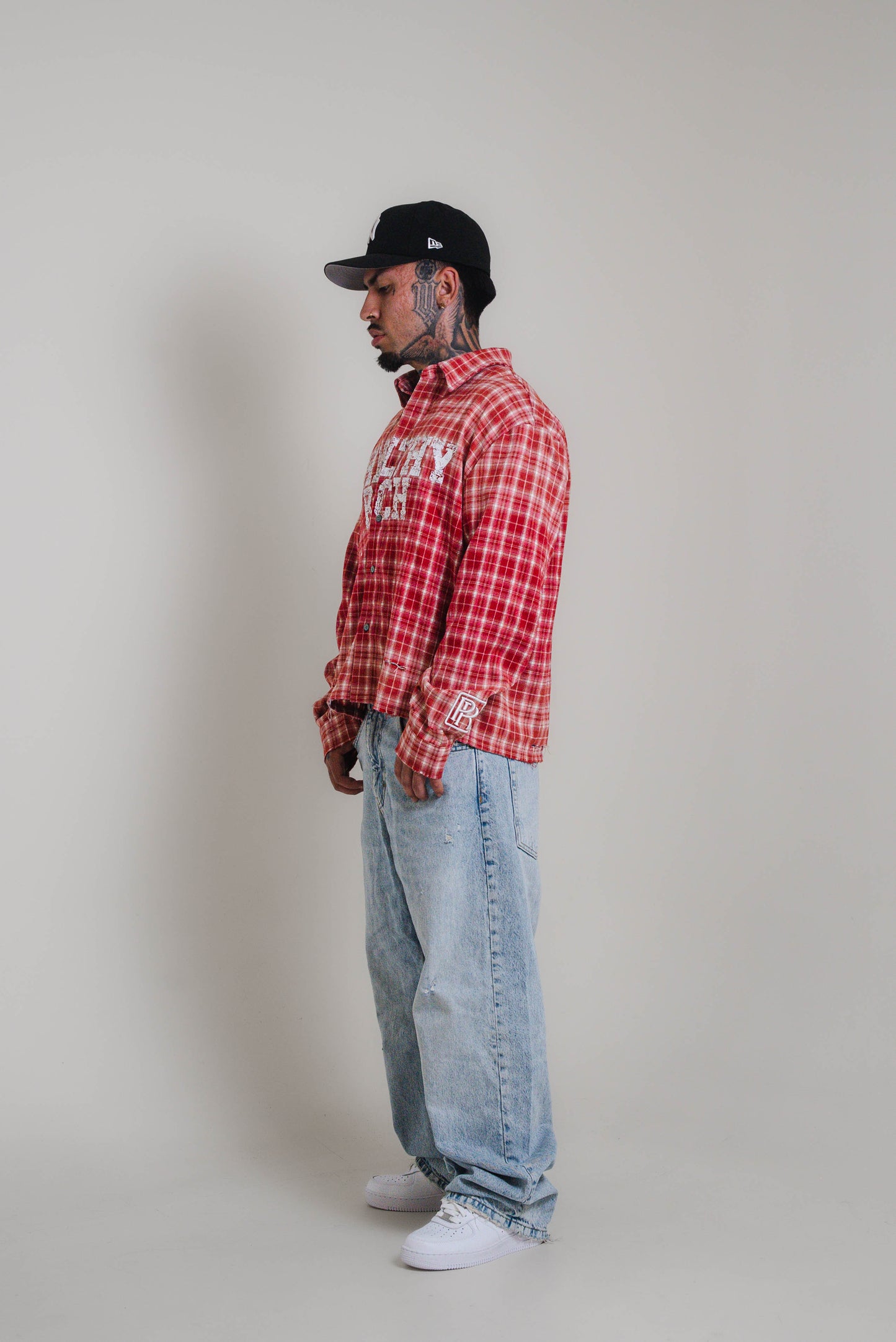 PhilthyRich Flannel - Red