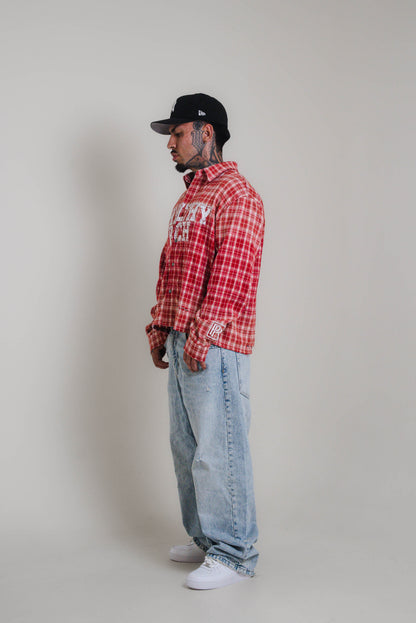 PhilthyRich Flannel - Red