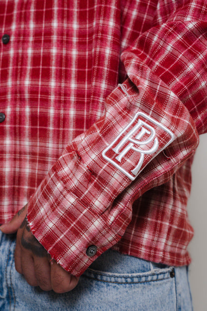 PhilthyRich Flannel - Red