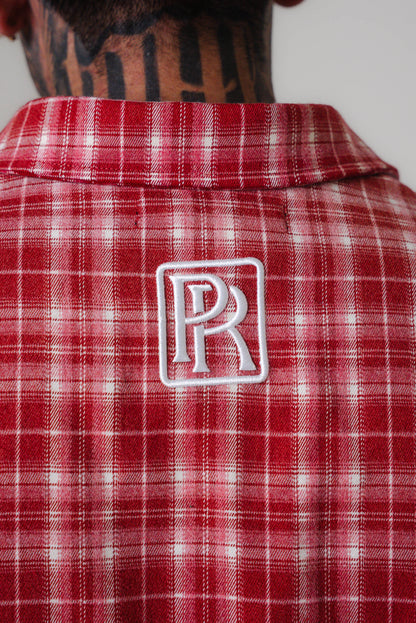 PhilthyRich Flannel - Red
