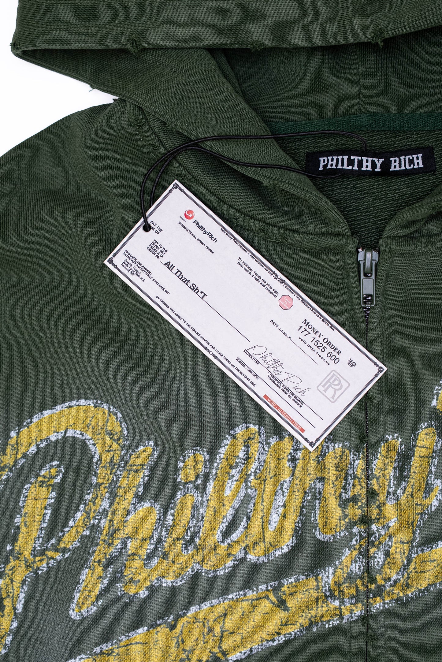 PhilthyRich Hoodie - Green