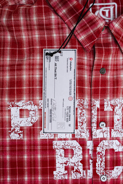PhilthyRich Flannel - Red