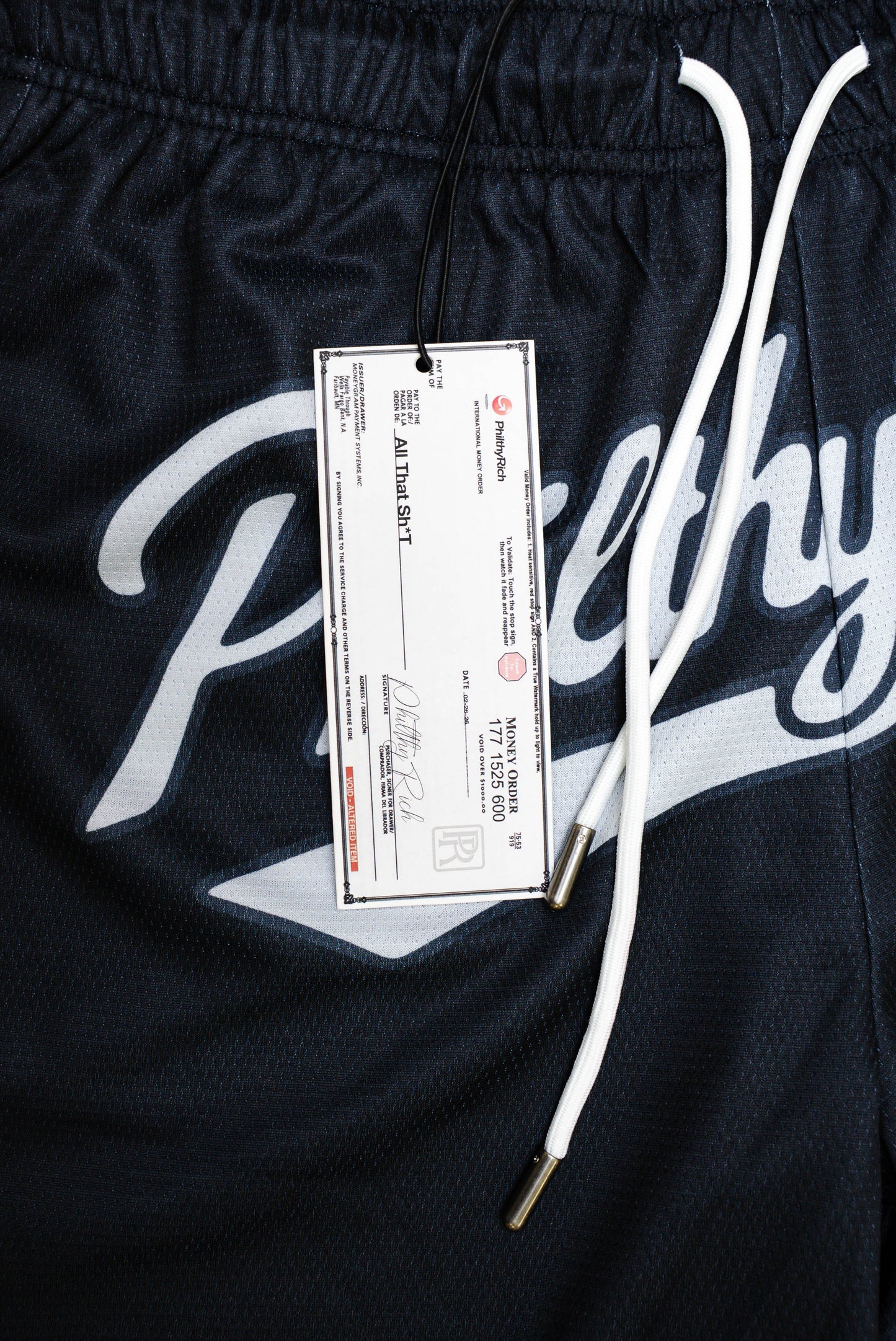 PhilthyRich Shorts - Black