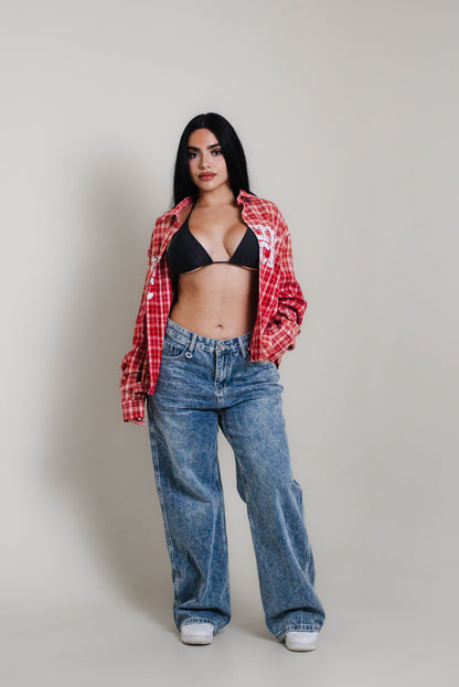 PhilthyRich Flannel - Red